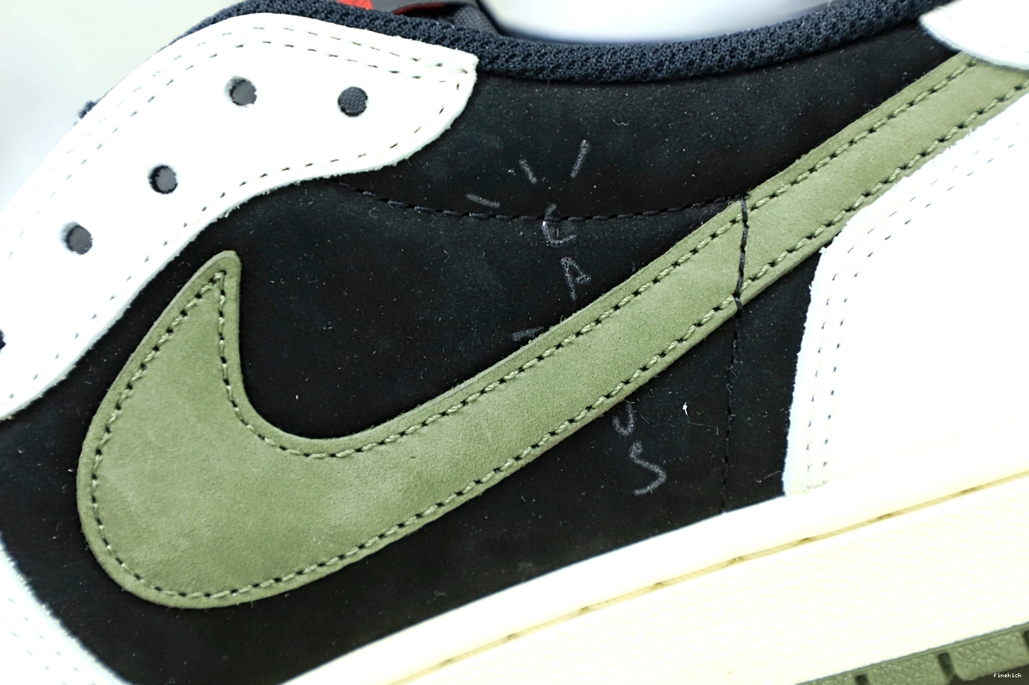 JORDAN NIKE 1 “Olive” AIR X SCOTT LOW TRAVIS OG 1229